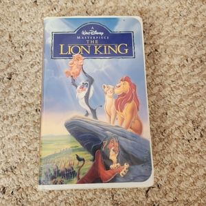 The Lion King Masterpiece Collection VHS